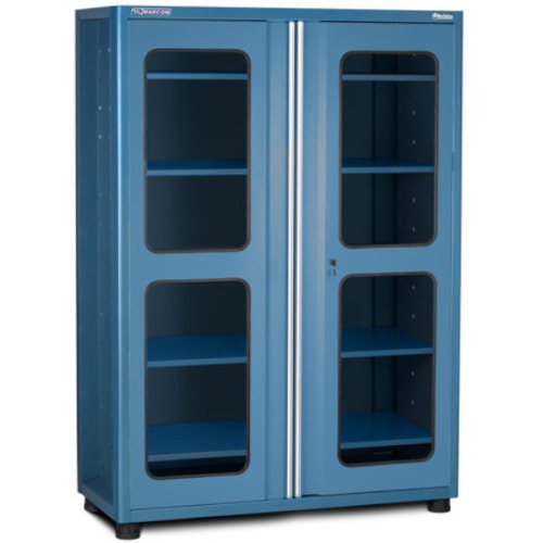 Armário para ferramentas com 5 prateleiras e portas de vidro - AM-1001 Armário para ferramentas com 5 prateleiras e portas de vidro - AM-1001