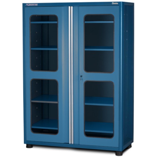 Armário para ferramentas com 5 prateleiras e portas de vidro - AM-1001 Armário para ferramentas com 5 prateleiras e portas de vidro - AM-1001