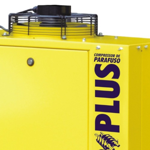 Compressor de ar de parafuso 10 hp 9 bar trif�sico 220V - Rotor 10