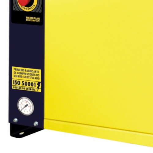 Compressor de ar de parafuso 10 hp 9 bar trif�sico 220V - Rotor 10