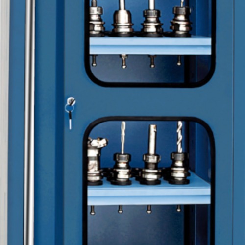 Armário para ferramentas suporte de 80 porta-cones com 4 prateleiras - AM-1014 Armário para ferramentas suporte de 80 porta-cones com 4 prateleiras - AM-1014