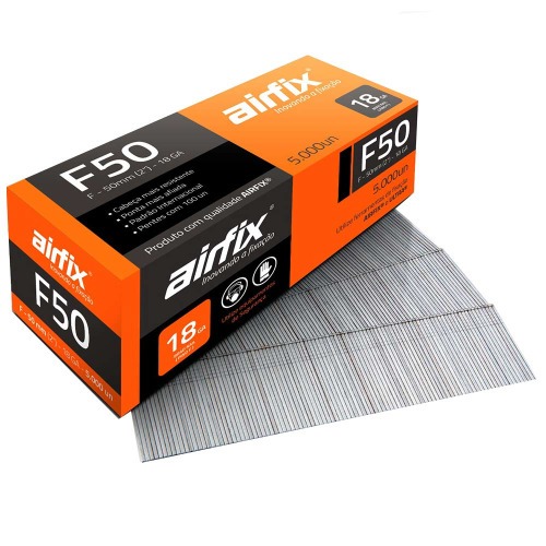 Pino para pinador pneum�tico tipo F 1,05 x 50 mm com 5.000 pe�as - F50