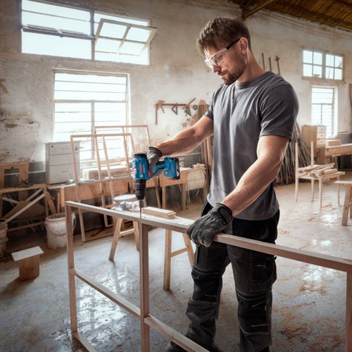 Furadeira Parafusadeira de impacto bateria 1/2 Furadeira Parafusadeira de impacto bateria 1/2