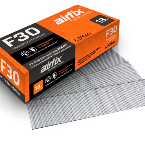 Pino para pinador pneum�tico tipo F 1,05 x 30 mm com 5.000 pe�as - F30