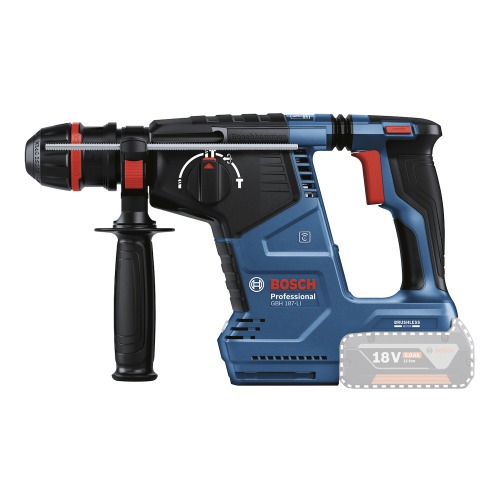 Martelo perfurador rompedor a bateria 18V 2,4 joules Brushless encaixe SDS PLUS Sem Bateria - GBH 187-LI Martelo perfurador rompedor a bateria 18V 2,4 joules Brushless encaixe SDS PLUS Sem Bateria - GBH 187-LI
