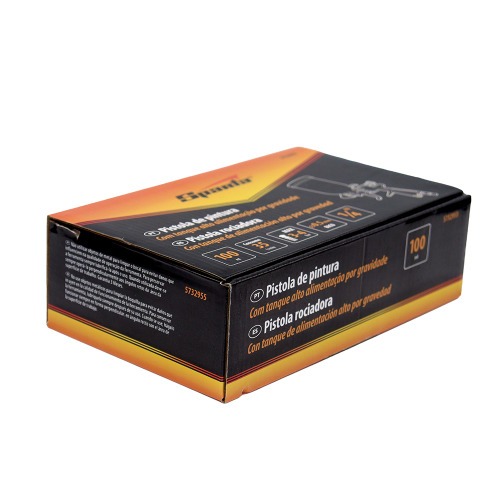 Pistola de pintura tipo gravidade 0,5 mm 100 ml - 5732955 Pistola de pintura tipo gravidade 0,5 mm 100 ml - 5732955