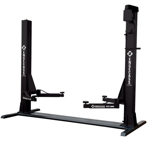 Elevador automotivo 2,6T lubrifica��o a �leo preto monof�sico - ECO 2600  220V