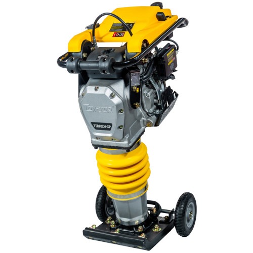 Compactador de solo tipo sapo a gasolina 330 x 290 mm 4 hp 4T com rodas - TTR80ZM-XP Compactador de solo tipo sapo a gasolina 330 x 290 mm 4 hp 4T com rodas - TTR80ZM-XP