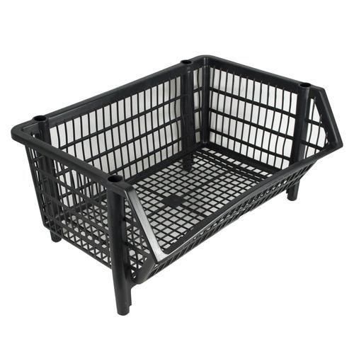 Cesto expositor pl�stico empilh�vel 41 x 27 x 57 cm COMPT�2 pe�as