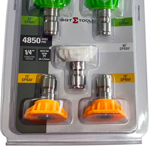 Jogo com 5 bicos 040 di�metro 1,21 mm