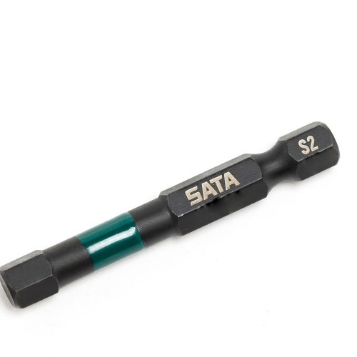 Jogo de bits de impacto hexagonal 5 x 50mm encaixe de 1/4
