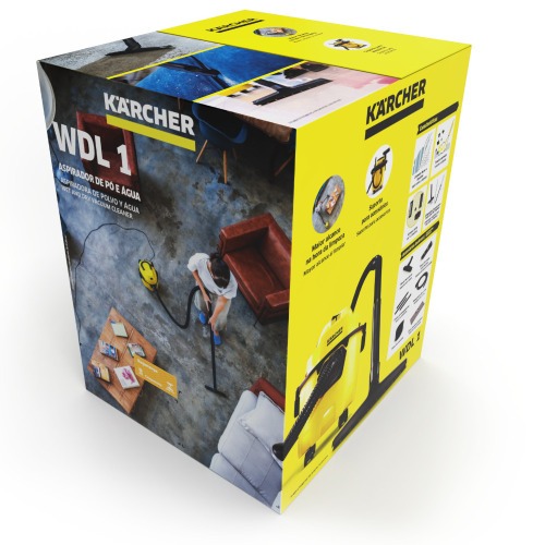 Aspirador de pó e líquido 10L 1.500W com função soprador - WDL 1 110V Aspirador de pó e líquido 10L 1.500W com função soprador - WDL 1 110V