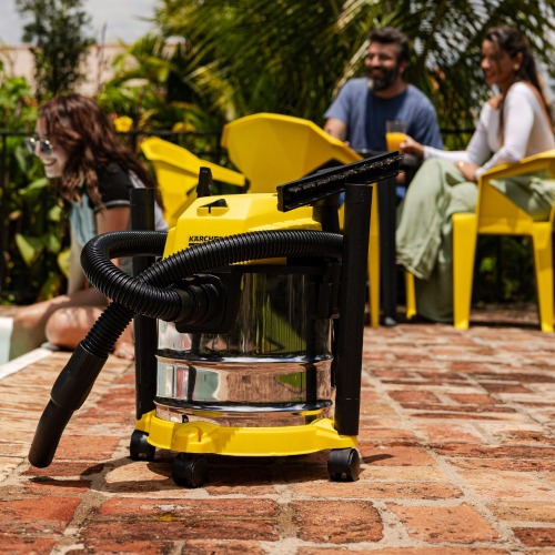 Aspirador de pó e líquido 12L 1.700W Inox com função soprador - WDL 1s 110V Aspirador de pó e líquido 12L 1.700W Inox com função soprador - WDL 1s 110V