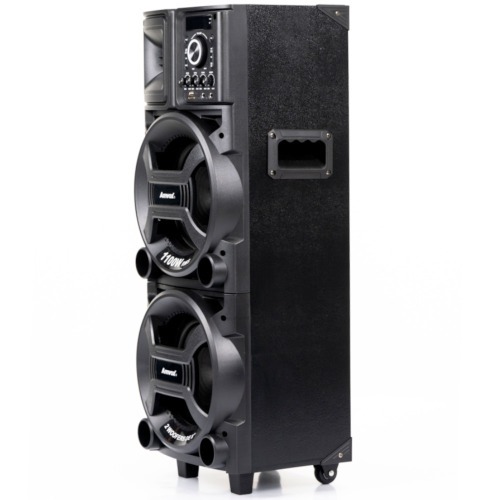 Caixa de som amplificada 1100W RMS com 2 Woofers 8 Caixa de som amplificada 1100W RMS com 2 Woofers 8