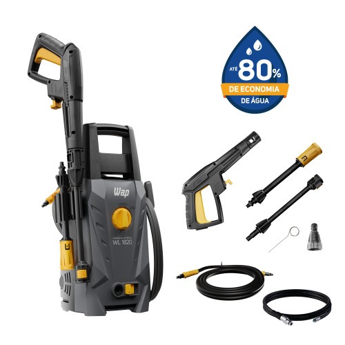 Lavadora de alta pressão com Desentupidora 1.500 libras - WL 1820 Ultra 220V Lavadora de alta pressão com Desentupidora 1.500 libras - WL 1820 Ultra 220V