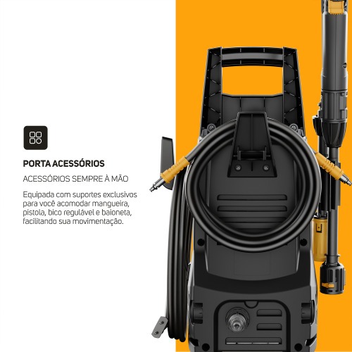 Lavadora de alta pressão com Desentupidora 1.500 libras - WL 1820 Ultra 220V Lavadora de alta pressão com Desentupidora 1.500 libras - WL 1820 Ultra 220V