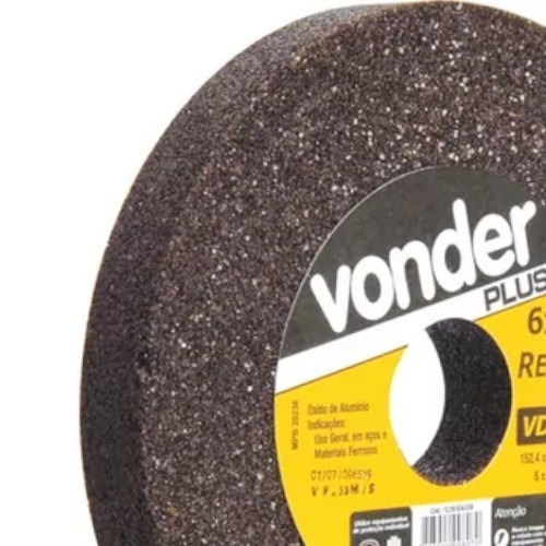 Rebolo reto para uso geral 6 x 3/4 x 1.1/4 Rebolo reto para uso geral 6 x 3/4 x 1.1/4