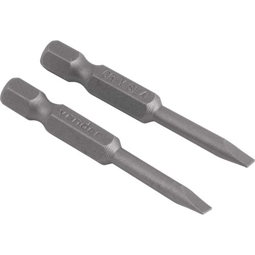 Bits fenda encaixe sextavado 1/4 Bits fenda encaixe sextavado 1/4