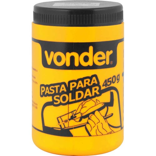 Pasta para solda com estanho em fio 450g Pasta para solda com estanho em fio 450g