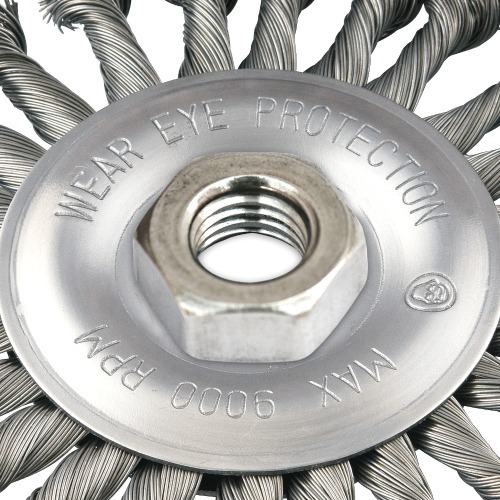 Escova de aço circular torcida 4.1/2 Escova de aço circular torcida 4.1/2