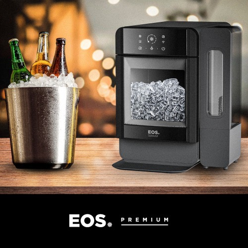 M�quina de Gelo 18 kg Painel Touch Ice Cristal Drink New - EMG03N  110V