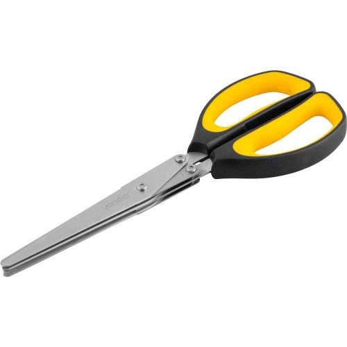 Tesoura multicamadas com 3 lâminas Tesoura multicamadas com 3 lâminas