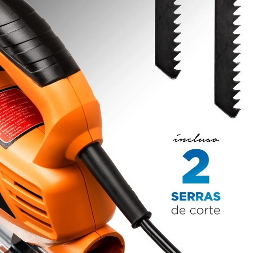 Serra tico tico 450W corte 60mm com 2 lâminas By Rodrigo Hilbert - ST-RH-01 110V Serra tico tico 450W corte 60mm com 2 lâminas By Rodrigo Hilbert - ST-RH-01 110V
