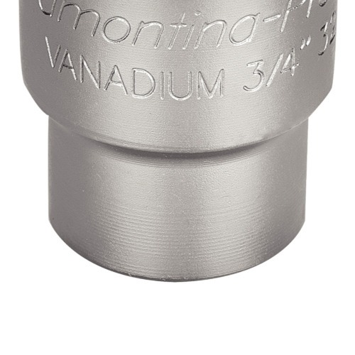 Soquete estriado 34 mm encaixe 3/4 Soquete estriado 34 mm encaixe 3/4