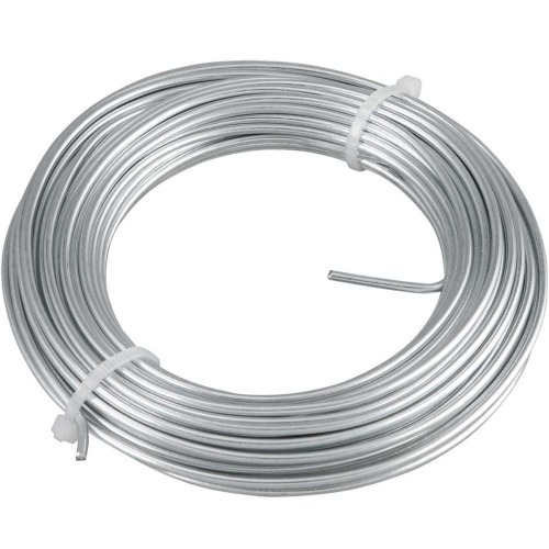 Arame galvanizado BWG16 1,65 mm rolo com 10 metros Arame galvanizado BWG16 1,65 mm rolo com 10 metros