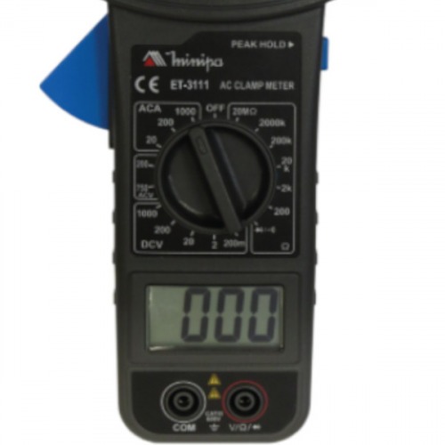 Alicate amper�metro digital CAT III 600V ET-3111