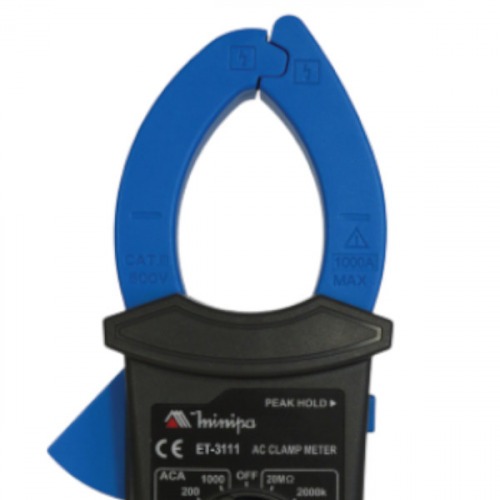 Alicate amper�metro digital CAT III 600V ET-3111