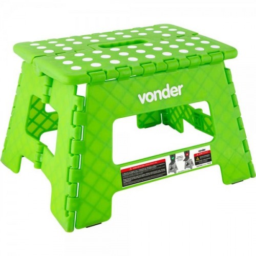 Banqueta plástica dobrável verde 220 mm Banqueta plástica dobrável verde 220 mm