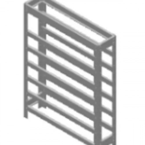 Estante met�lica para 30 gavetas n� 3 - EP30/3