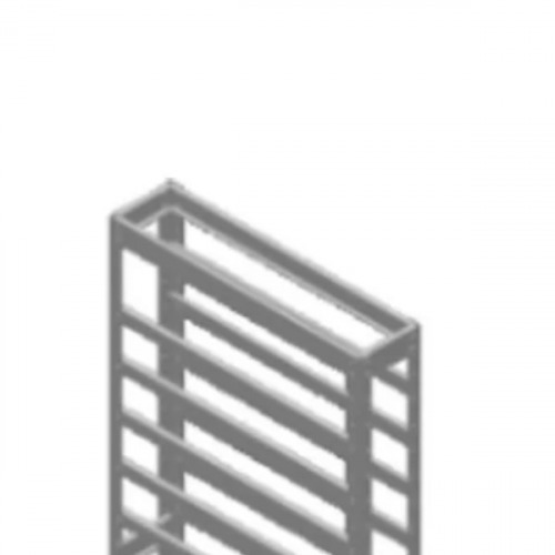 Estante met�lica para 30 gavetas n� 3 - EP30/3