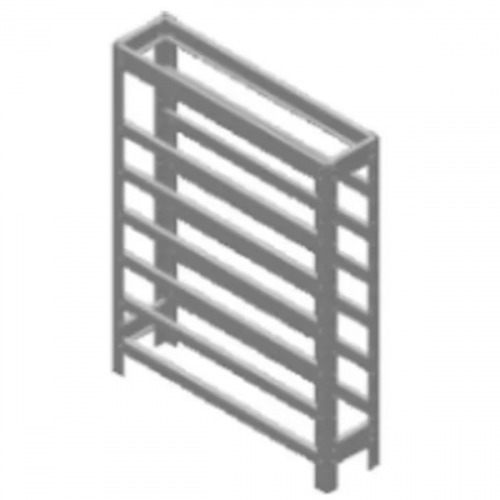 Estante met�lica para 30 gavetas n� 3 - EP30/3