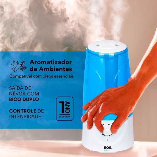 Umidificador e Aromatizador de Ar Ultrassônico 3L Artic Fresh - EUM02A 110V/220V Umidificador e Aromatizador de Ar Ultrassônico 3L Artic Fresh - EUM02A 110V/220V