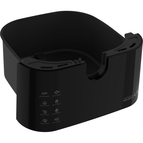 Fritadeira el�trica sem �leo air fryer 4,5l 1500w Black Perform - OFRT510  110V