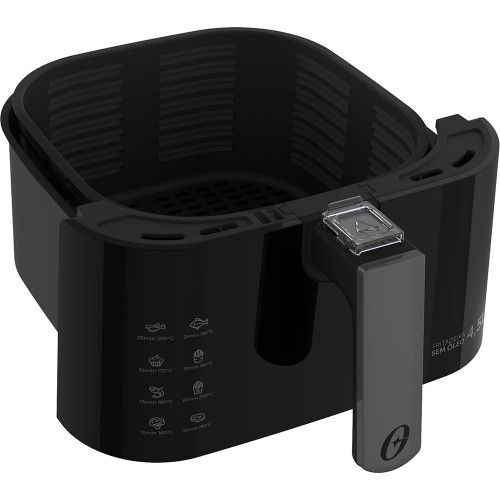 Fritadeira el�trica sem �leo air fryer 4,5l 1500w Black Perform - OFRT510  110V