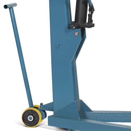 Guincho hidr�ulico 2 toneladas com prolongador rodas de poliuretano - MGH-2CP