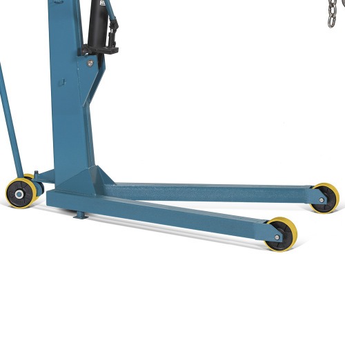 Guincho hidr�ulico 2 toneladas com prolongador rodas de poliuretano - MGH-2CP