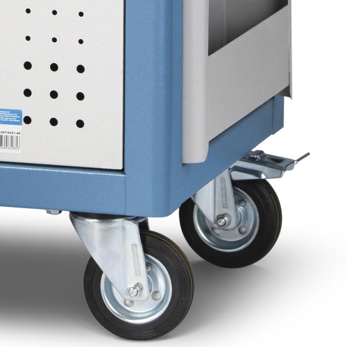 Carrinho para ferramentas fechado com 5 gavetas - CR-15