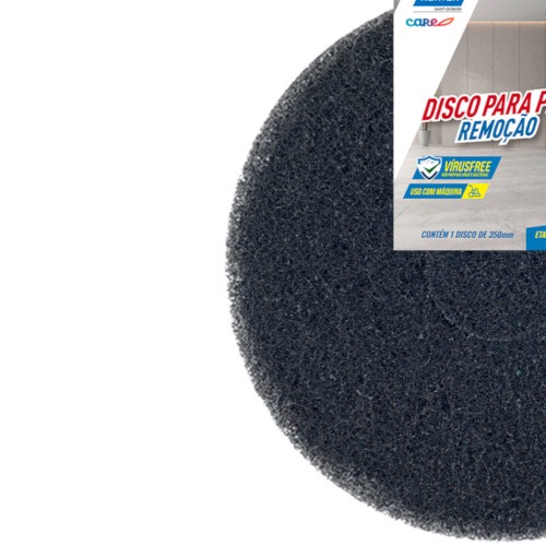 Disco removedor de fibra para piso 350 mm