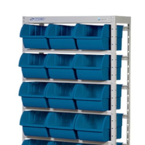 Estante met�lica com 21 gavetas n� 7 azul - EF21/7A