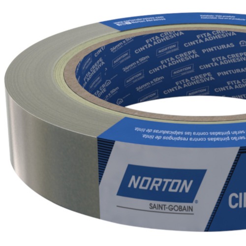 Fita crepe adesiva de 24 mm x 50 metros - Sleeve