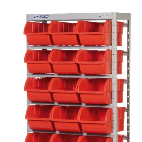 Estante met�lica com 21 gavetas n� 7 vermelha - EF21/7V-