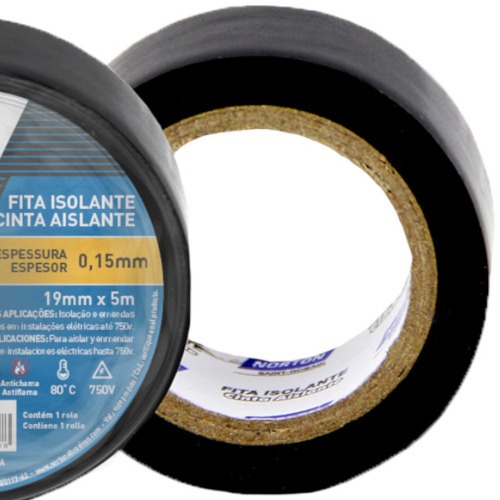 Fita isolante torre 19 mm x 5 m - 66254474172