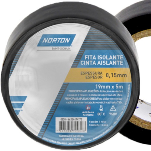 Fita isolante torre 19 mm x 5 m - 66254474172