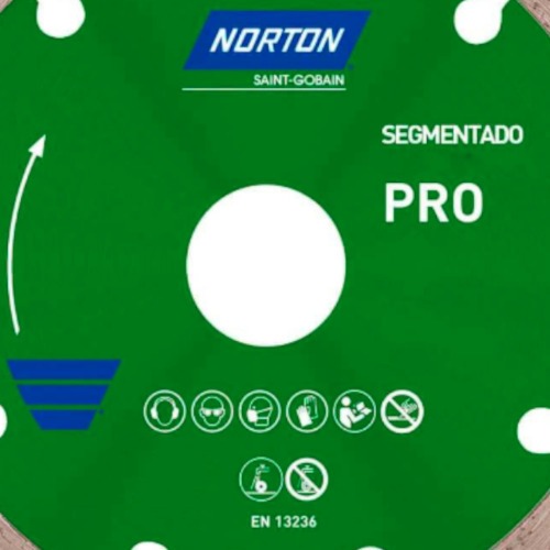 Disco diamantado segmentado 180 x 22,23 mm para concreto Disco diamantado segmentado 180 x 22,23 mm para concreto