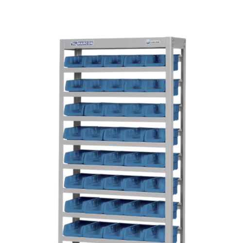 Estante met�lica com 60 gavetas n� 3 azul - EP60/3A