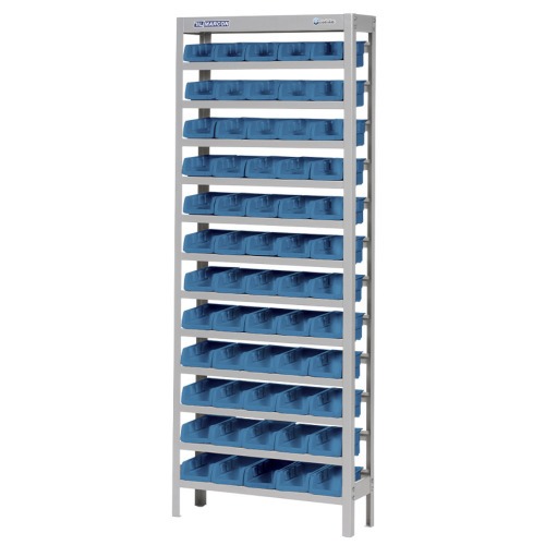 Estante met�lica com 60 gavetas n� 3 azul - EP60/3A